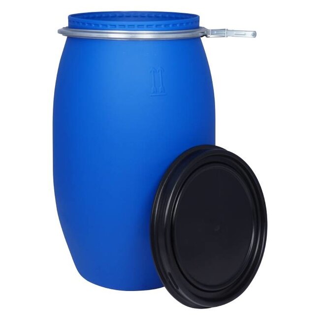 120 liter plastic open top drum