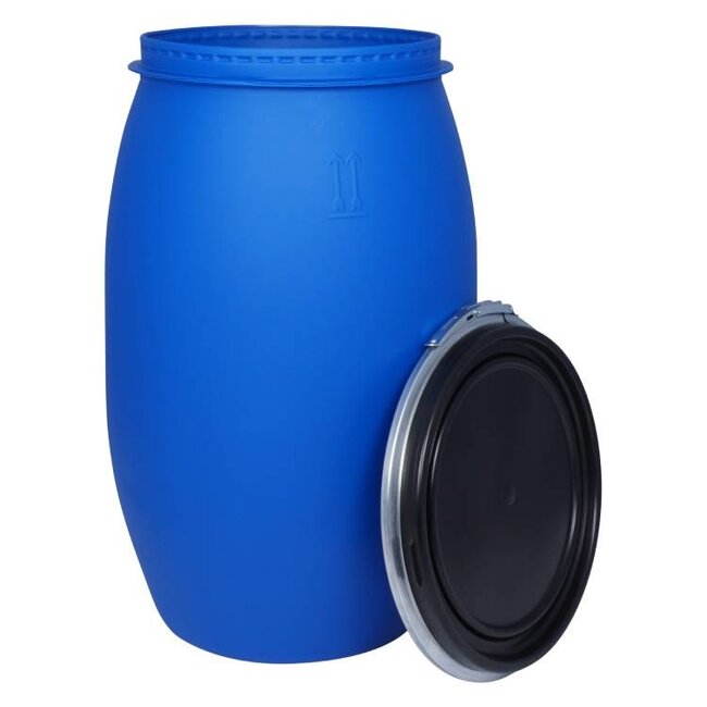 120 liter plastic open top drum