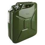 20 liter stalen brandstof jerrycan Gelg