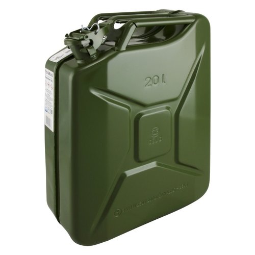 20 liter stalen brandstof jerrycan Gelg