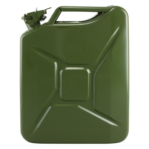 20 liter stalen brandstof jerrycan Gelg