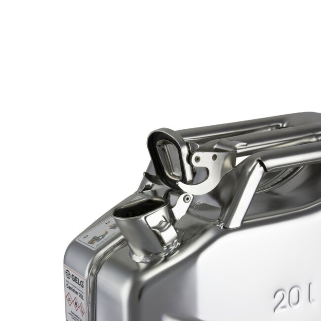 20 liter stainless steel fuel jerrycan