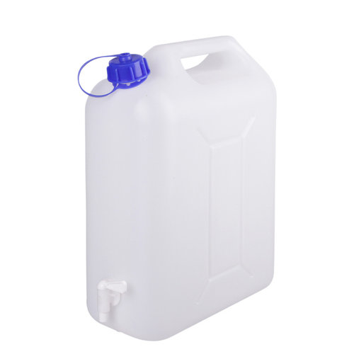 10 liter jerrycan met kraan voor water levensmiddelen