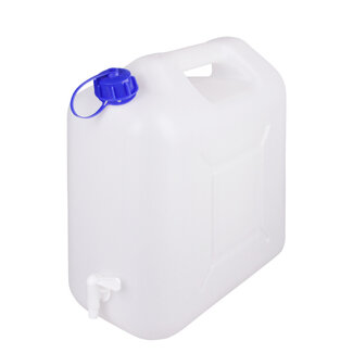 15 liter jerrycan met kraan voor water en levensmiddelen