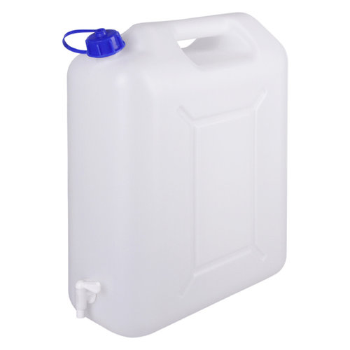 20 liter jerrycan met kraan voor water en levensmiddelen