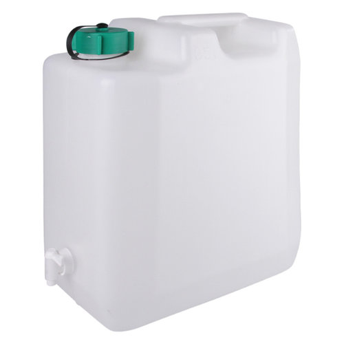 35 liter jerrycan met kraan voor levensmiddelen