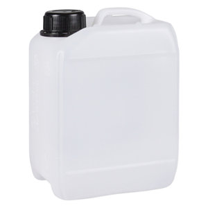 2,5 liter stackable UN jerrycan - transparent 2,5 liter stackable UN jerrycan - transparent