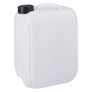 10 liter stackable UN jerrycan - transparent 10 liter stackable UN jerrycan - transparent