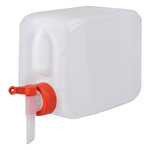 2,5 liter jerrycan with tap for hazardous liquids