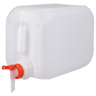 10 liter jerrycan with tap for hazardous liquids