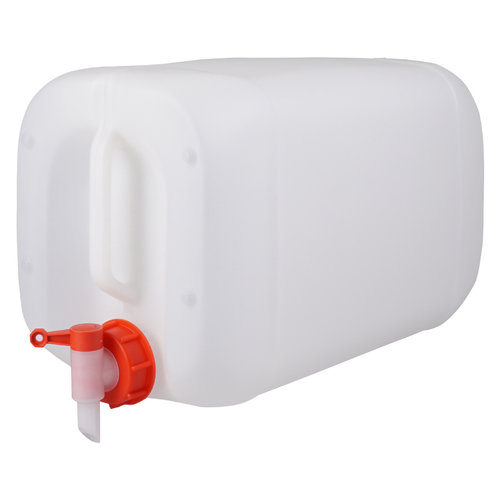 25 liter jerrycan with tap for hazardous liquids
