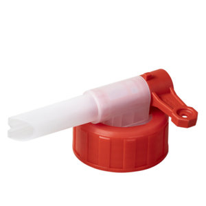 Kunststoff Kanisterumfüllhahn, weiß: Hahn zum Umfüllen von 2-, 5-, 10- und  30-Liter-Kanistern als Zubehör kaufen.