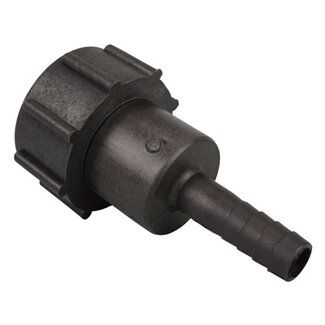 DIN61 / S60 x 6 (in) naar 3/4 inch slangtule adapter