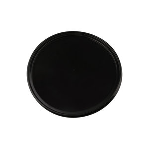 Zwarte deksel voor 5 liter emmer met deksel - rond