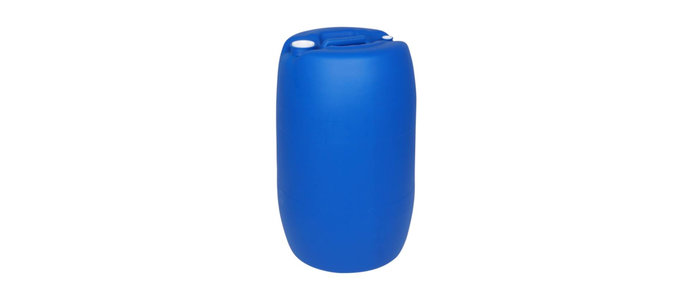 Barils de poubelles en plastique