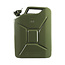 20 liter steel fuel jerrycan - green