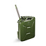 4x 20L stalen brandstof jerrycan groen + 1x schenktuit (gratis verzending)