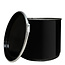 B-choice 30 liter steel open top drum - black