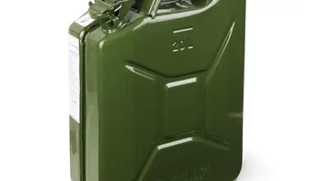 Stalen brandstof jerrycan 20 liter Stalen brandstof jerrycan 20 liter