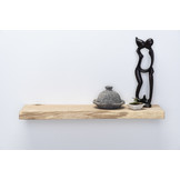 Eiche wandtafel 36 mm geschliffen mit blindbefestigungssystem