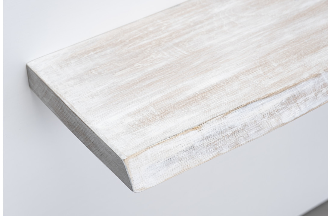 Vintage white oak wall board 36mm sanded with blind mounting system