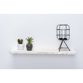 Vintage-Weiß eiche wandtafel 26 mm geschliffen mit blindbefestigungssystem