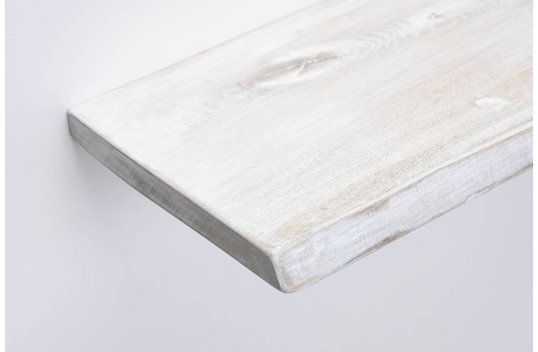 Vintage white oak wall board 26mm sanded with blind mounting system
