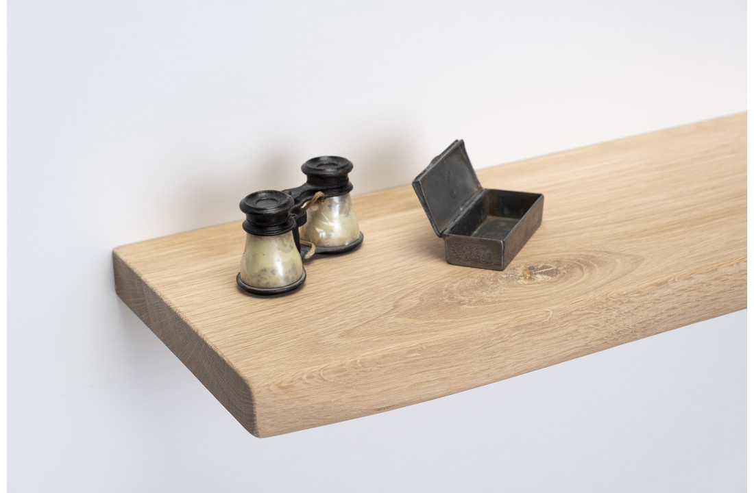Oak wall board 3cm thickness planed with lived front floating mounting system