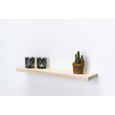 Wandplank nieuw steigerhout 2.5cm met blind montage systeem