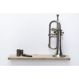 Wandplank oud steigerhout 3cm met blind montage systeem