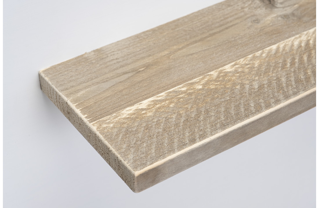 Wandbrett altes Gerüstholz 3cm mit Blindmontagesystem