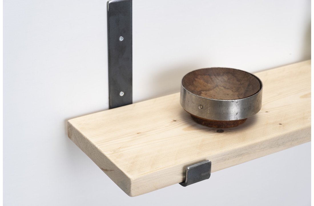 Wandtafelgerüst Holz neu 3cm mit öffnen Stahlwinkeln
