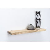 Maßgeschneiderte Fensterbank aus Eiche, geschliffen, 34 mm dick