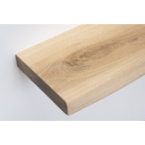 Oak windowsill to size type planed 40mm thickness lived front