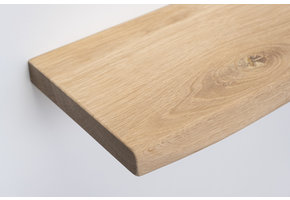 Oak window sill to size type planed 20mm thickness lived front