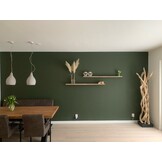 XXL Oak wall board 3cm thickness planed with lived front floating mounting system 170t/m350cm