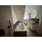 Eichenfensterbank nach Maß gehobelt 40 mm stark bewohnte Front