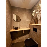 Eichenfensterbank auf Maß gehobelt 30mm stark gelebte Front