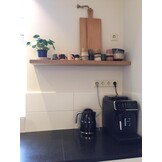 Oak wall board 3cm thickness planed tightly sawn with floating mounting system