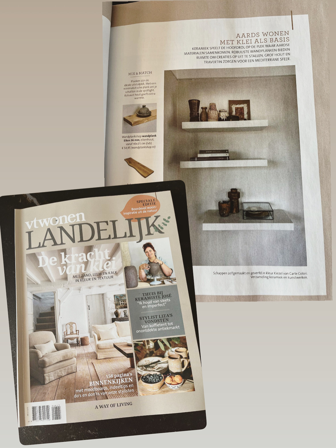 Handgemaakte eiken wandplanken op maat – nu te zien in VT Wonen