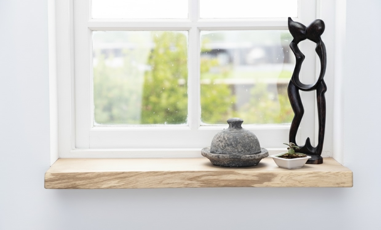 Eiken vensterbank - De ideale keuze voor stijl en duurzaamheid.