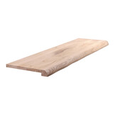 Solid oak windowsill with weathered tree trunk edge - 40mm thick