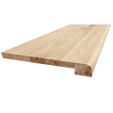 Solid oak windowsill with a beveled front - 40mm thick