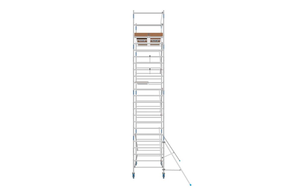 ASC rolsteiger 135 x 250 x 8,2m werkhoogte + Basic Carrier steigeraanhanger