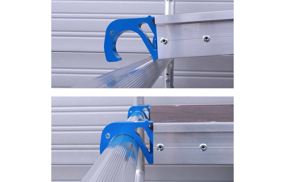 ASC rolsteiger 135 x 250 x 6,2m werkhoogte + Basic Carrier steigeraanhanger