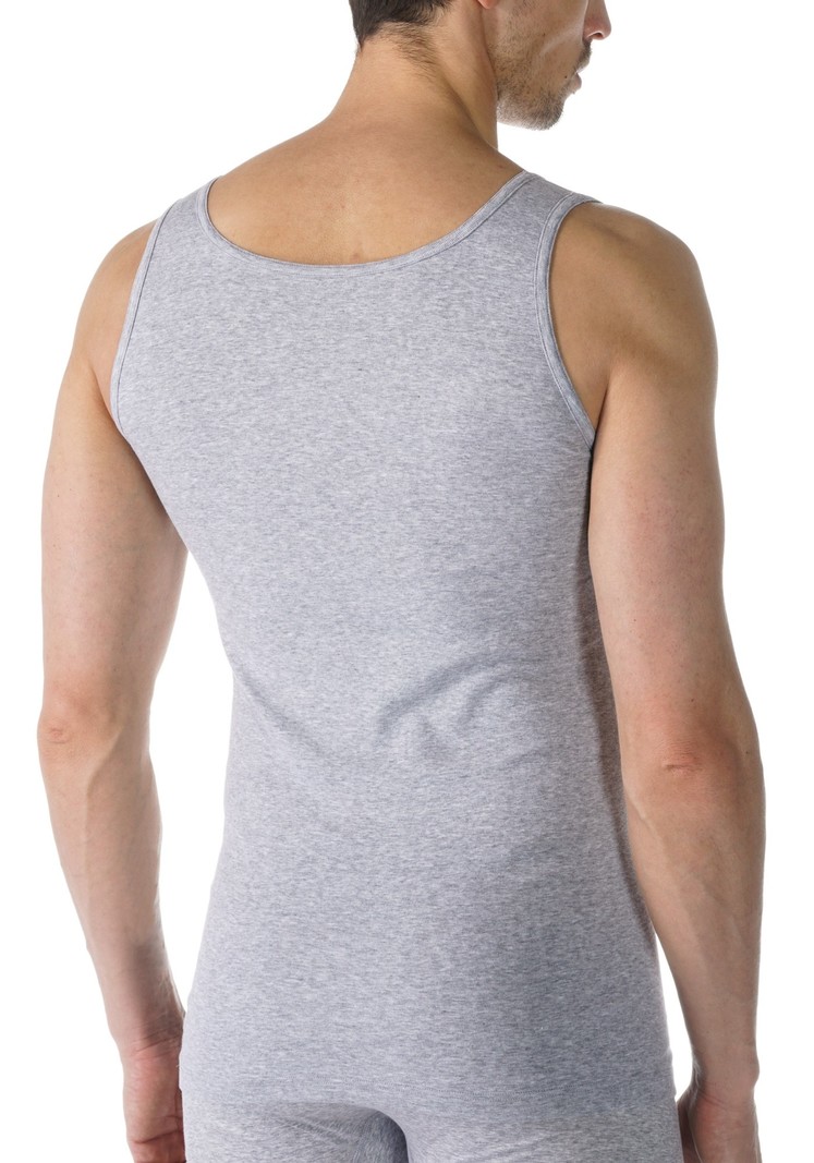 Mey Athletic Shirt Casual Cotton 49100-620 grau