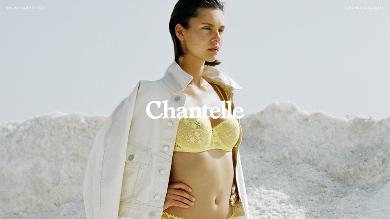 Chantelle Day to Night Plunge Spacer BH C15F70 Gelb