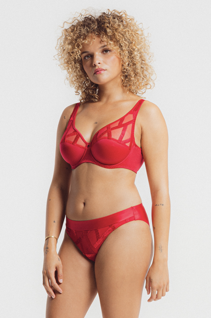 Louisa Bracq Série 47130 Slip rood