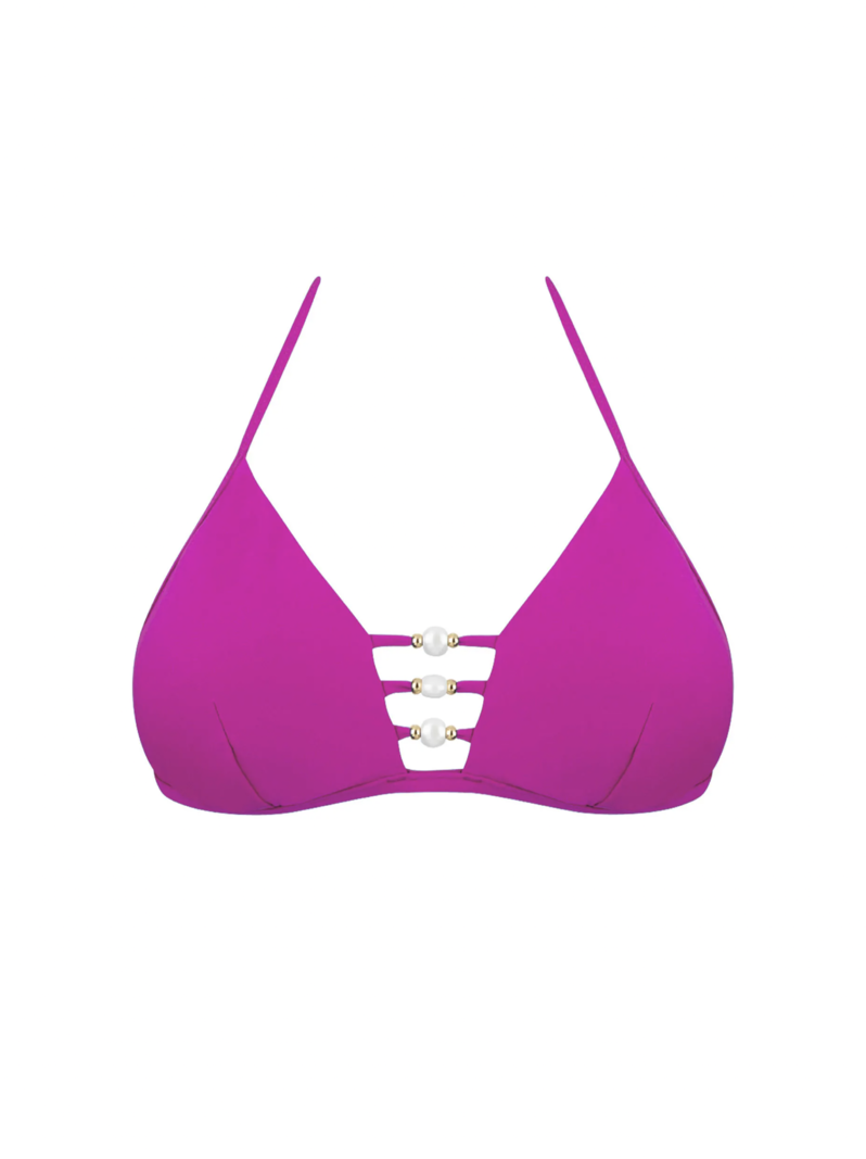 LISE CHARMEL Bikini Oberteil Perles Nacrees Triangle coque ABB2869 2412 fuschia