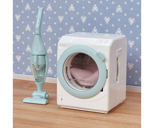 Sylvanian Families Wasmachine en Stofzuiger Sylvanian Families wasmachine en stofzuiger 5445